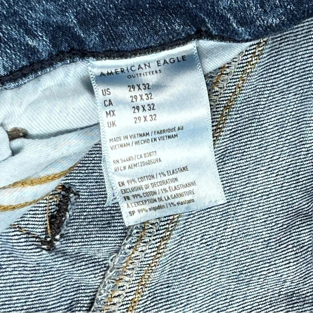 American Eagle Outfitters - Men's Jeans - 29x32 - Blue - Slim-Next Level Airflex